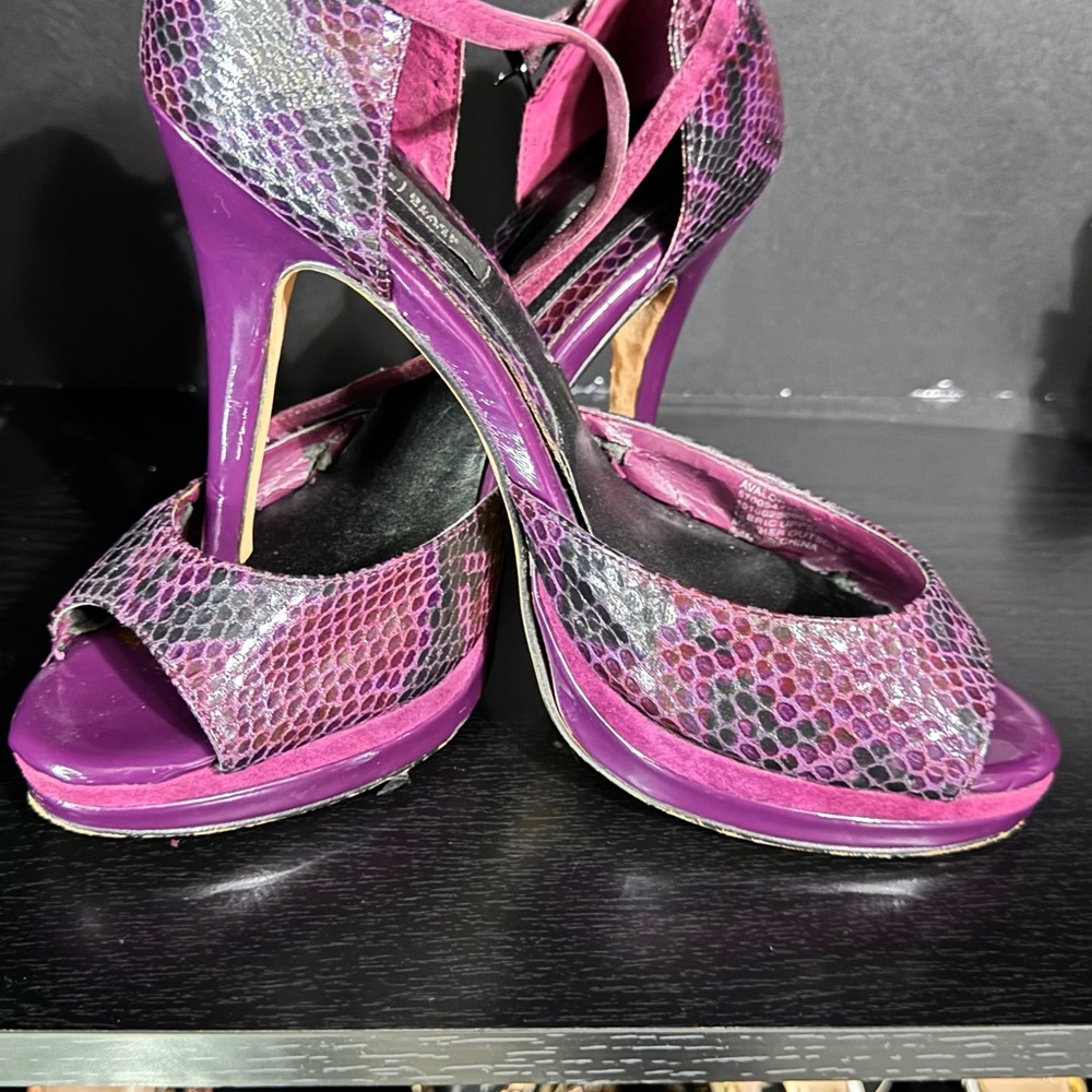 Purple snakeskin